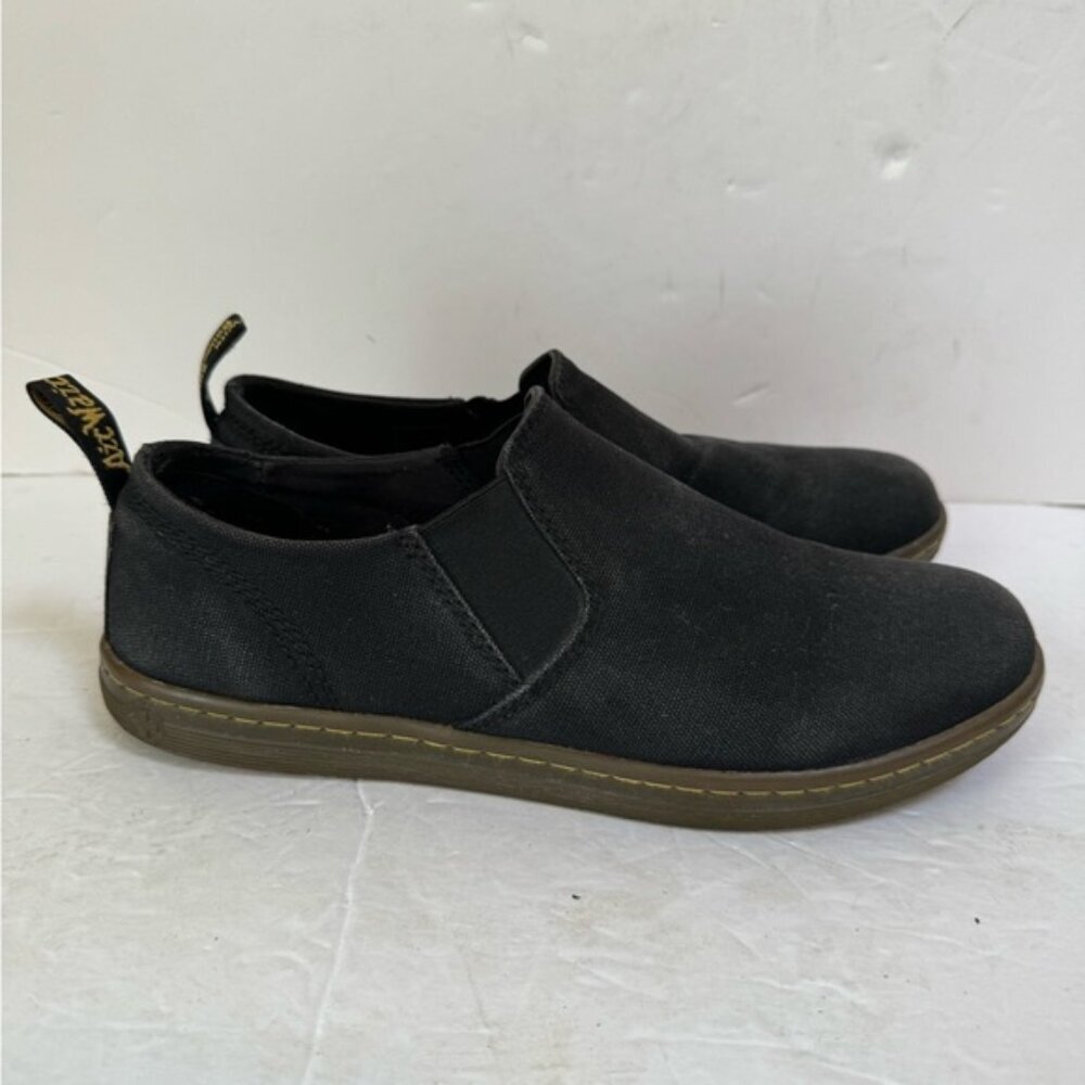 Dr Martens DALE Canvas Slip On Shoes Air Wair Lightweight Minimal Rubber Sole 10